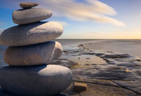 Mindfulness - Stacked of Stones Outdoors