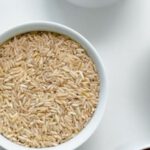 Dietary Fiber - White Ceramic Bowl With Brown Rice