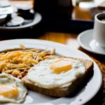 Breakfast - Fried Egg and Bread Pklatter