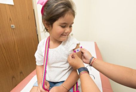 Vaccination - Girl Getting Vaccinated