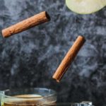 Apple Cider Vinegar - Photo of Slice Green Apple and Cinnamon Stick